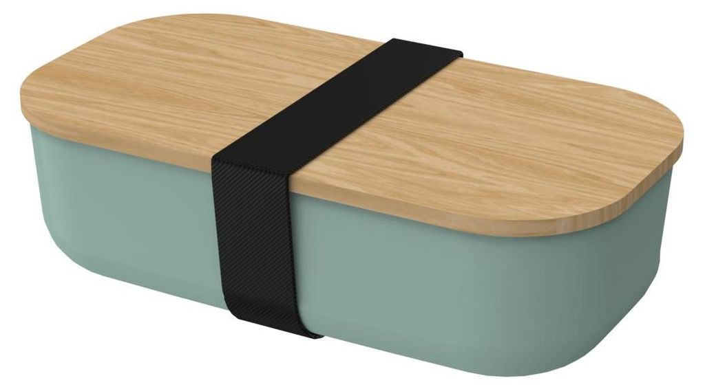 Scatola per il pranzo biologica "Beech" con coperchio in Immagine del prodotto 