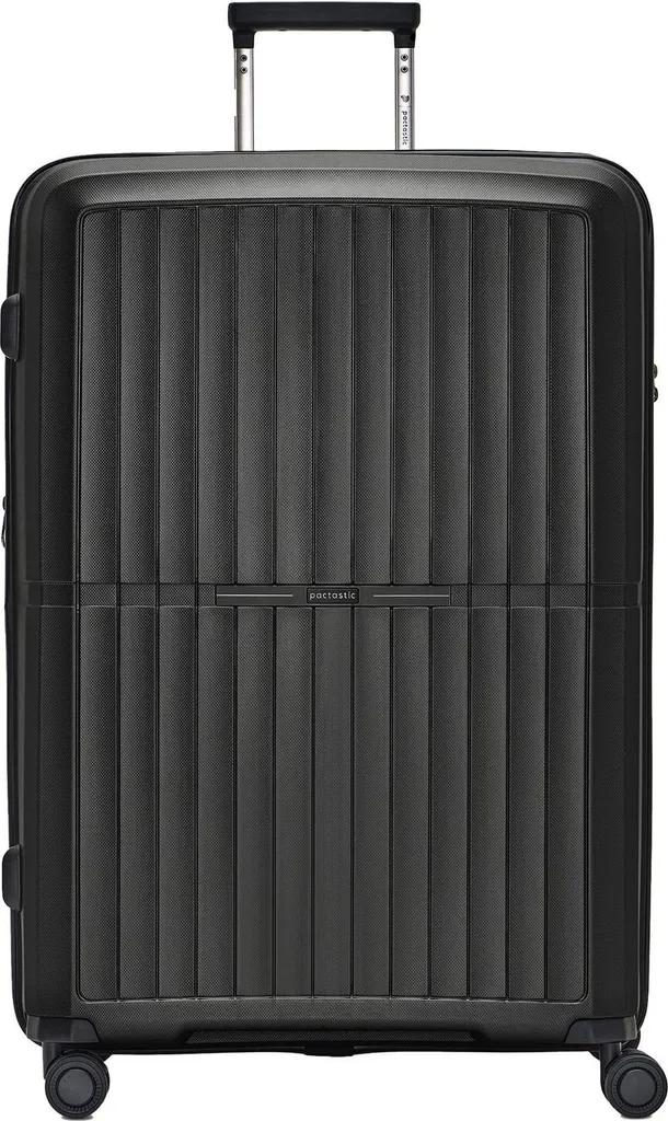 Valigia Pactastic Collection 01 Metallic Black - Viaggia con Stile e Sicurezza