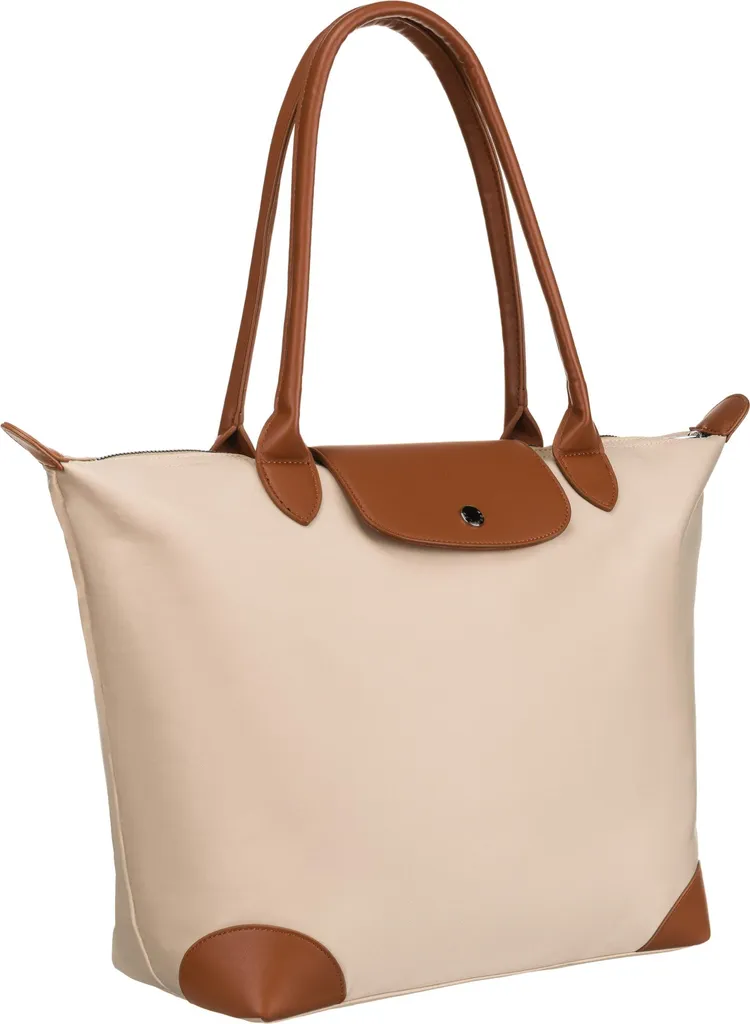 Peterson Striould: Borsa Professionale Donna in Marrone e Beige - 1