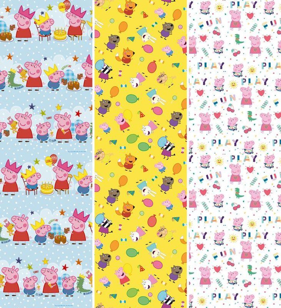 Peppa Wutz Geschenkpapier 1 Rolle Produktbild 