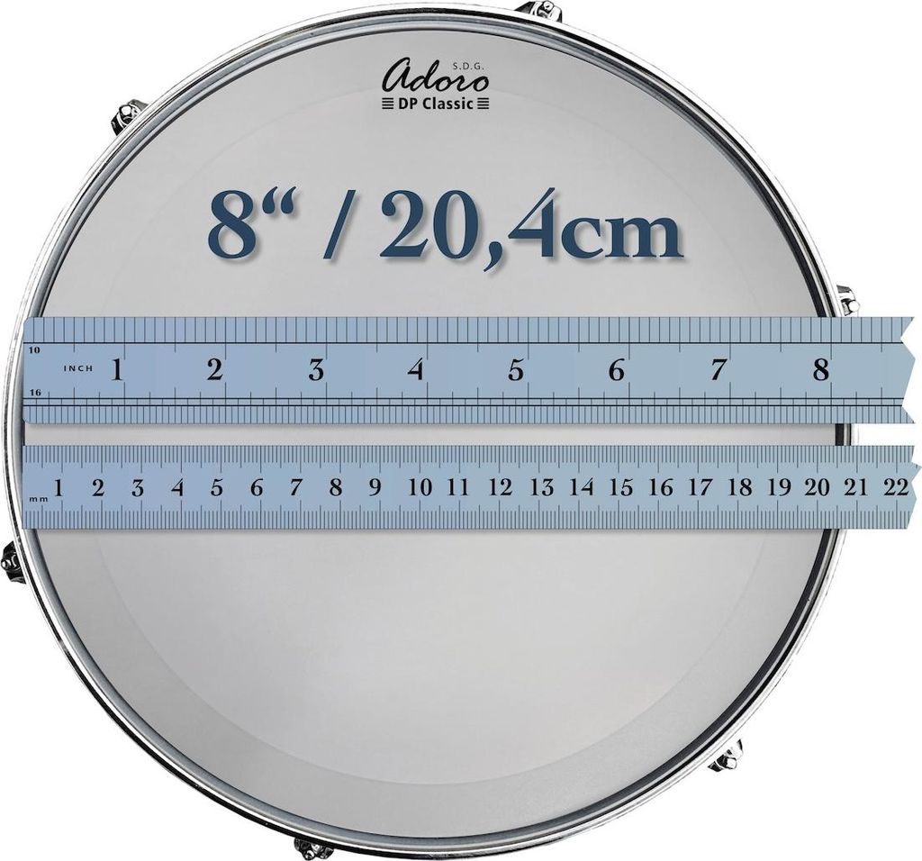 ADORO ADPC-CT-8 DP Classic Coated Tom 8 Zoll