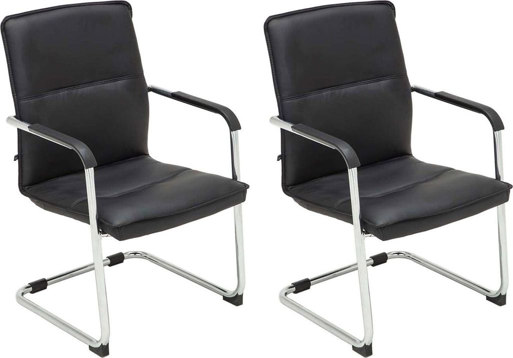 CLP 2er Set Freischwinger Seattle Kunstlederbezug mit Produktbild 