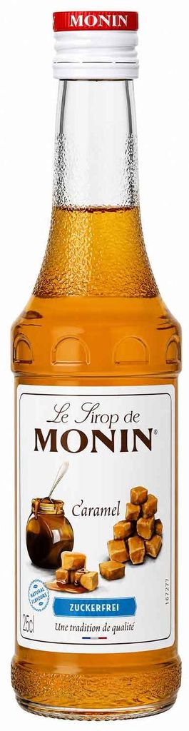Monin Sirup Caramel light, 250ml Produktbild 