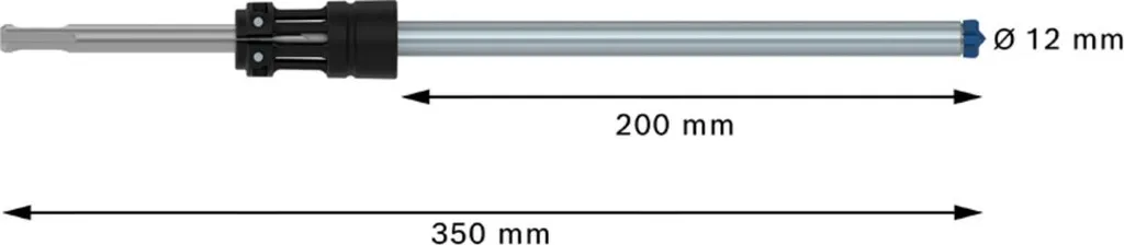 Bosch Expert SDS Clean plus-8X 12x200x350 mm Punta Aspirante 2608901766