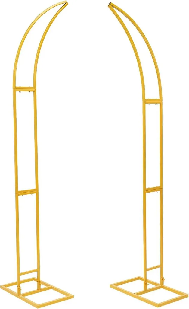 Arche de mariage stable hauteur XL 2,1 m double arche acier