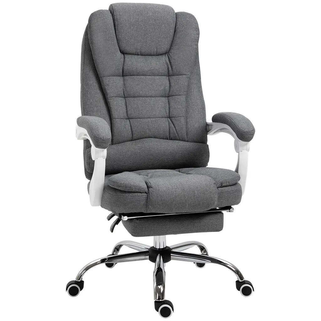 Fauteuil de bureau ergonomique contre le mal de dos avec assise rembourrée