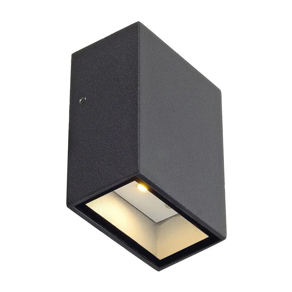 Applique Esterno Antracite SLV QUAD 1 LED | Crea la tua Oasi Notturna