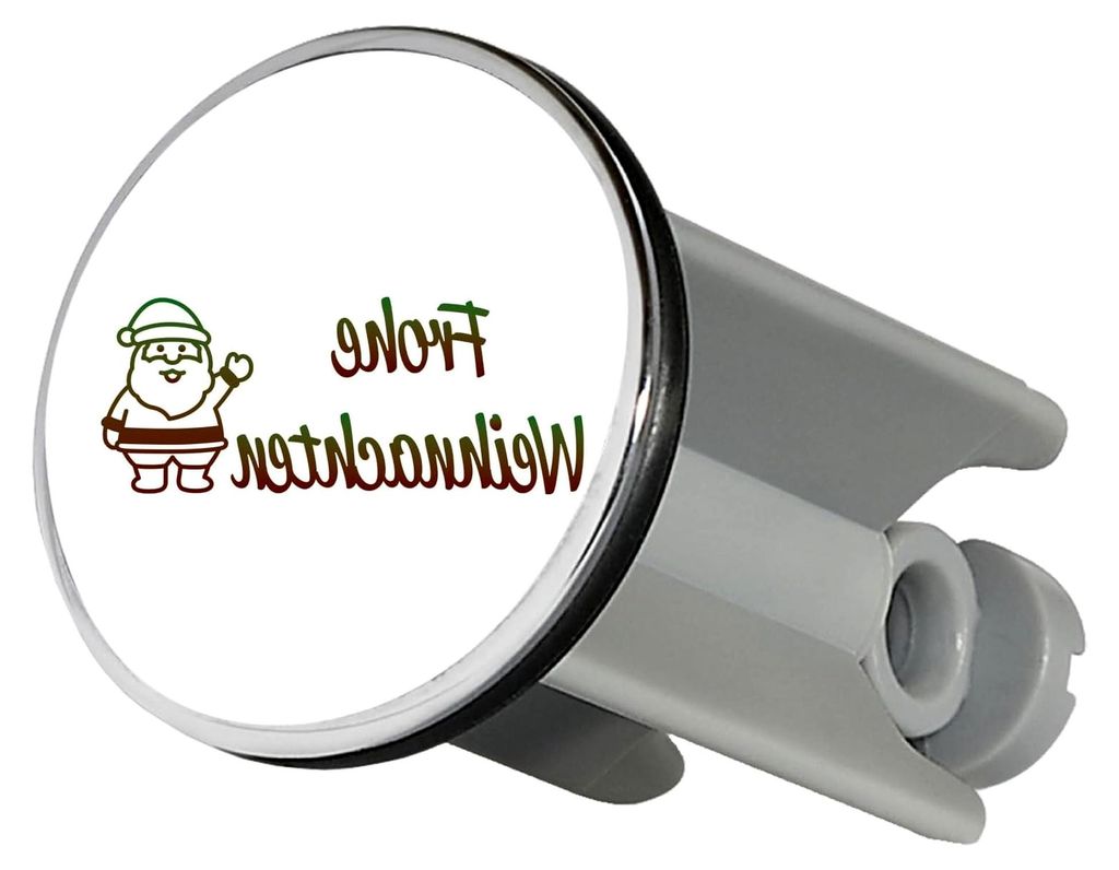 Waschbeckenstöpsel Weihnachten Geschenk 4cm für Waschbecken Produktbild 