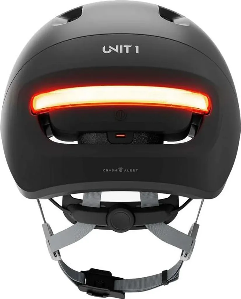 Casque vélo intelligent Unit 1 NEON-SE avec éclairage LED Noir M