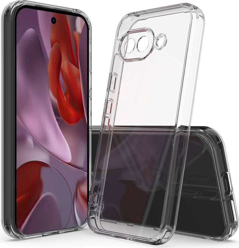 Hülle für Google Pixel 9a - Phonesta Scratchproof Back Cover - Transparent