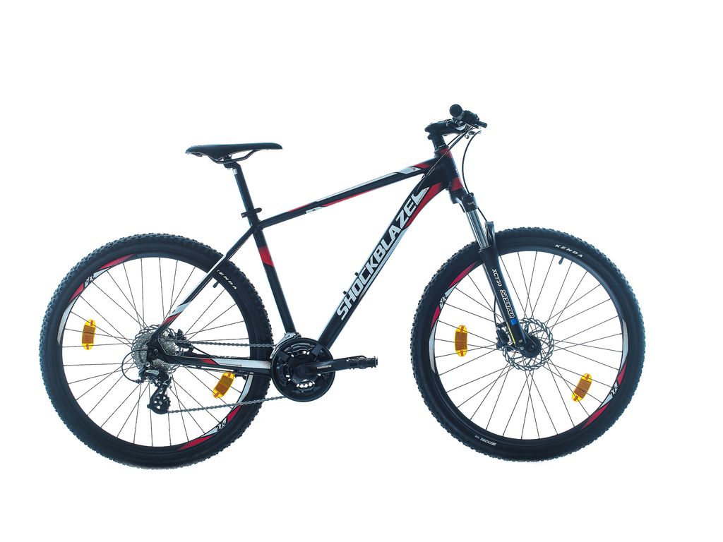 Shockblaze R3 Fahrrad MTB Mountainbike 27,5 Zoll Shimano Altus 24 Gang Schwarz