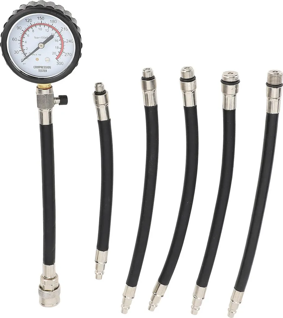 Testeur de compression universel haute précision 300 PSI pour moteur essence
