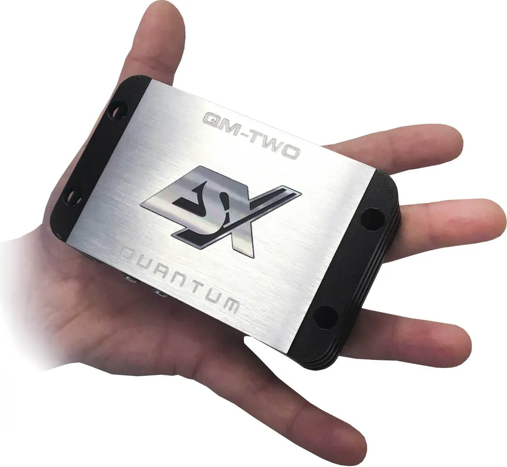 Ampli Petit Format ESX QM-TwoV2 Idéal pour Installation Discrète Auto - 2