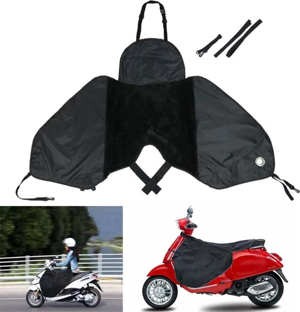 Protection jambes scooter pour rouler au chaud sous la pluie et le vent