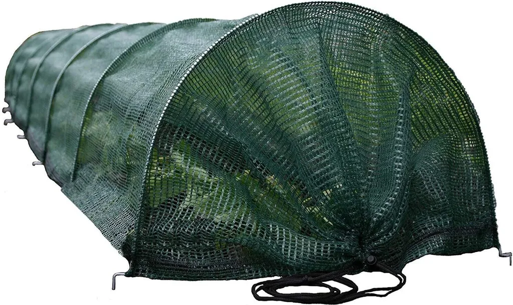 Mini serre tunnel anti-brûlure solaire pour protéger vos jeunes plants