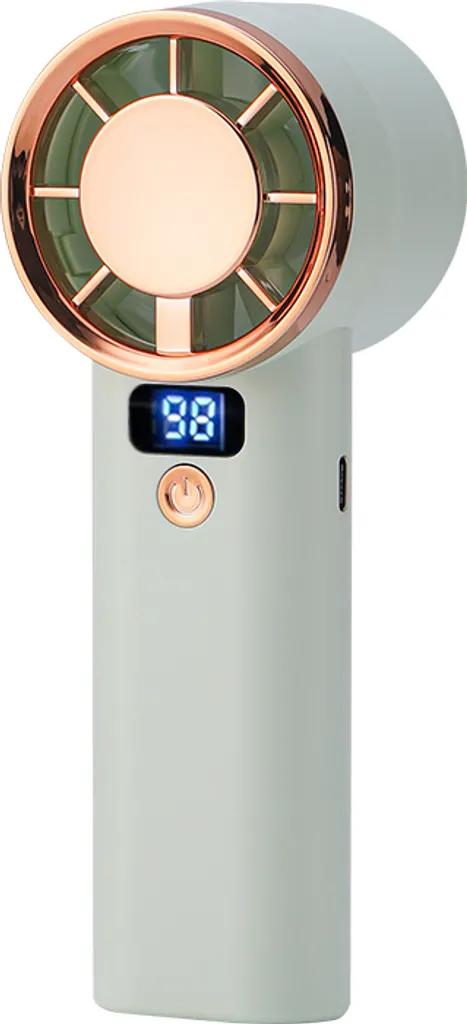 INF Ventilatore Portatile Verde Menta | Batteria Lunga Durata USB
