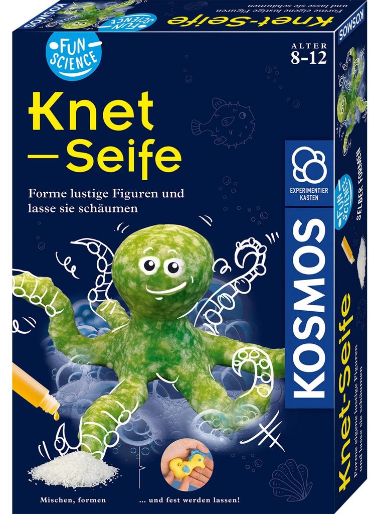Kosmos Fun Science Knet-Seife, Experimentierkasten
