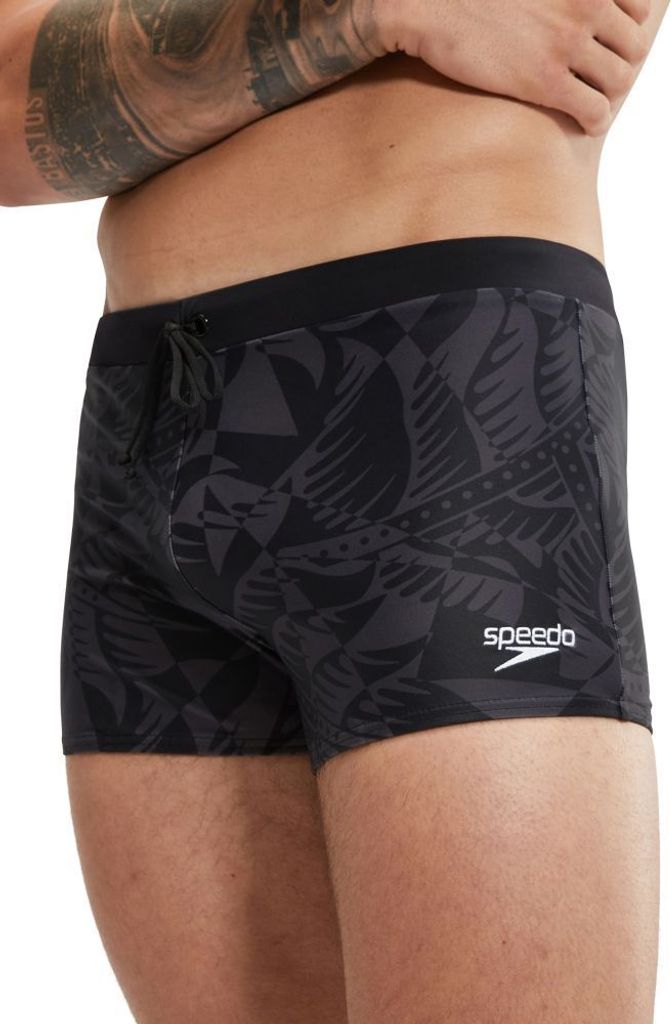 Speedo Valmilton Aquashorts Herren schwarz grau Gr 9