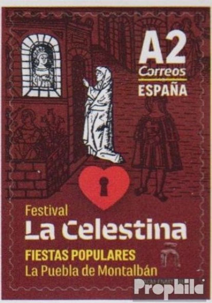 Briefmarken Spanien 2018 Mi 5257 (kompl.Ausg.) postfrisch Festival La Celestina