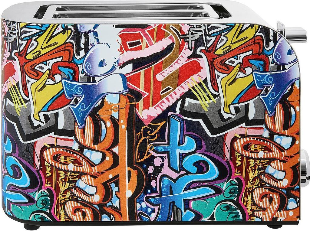 GUTFELS Toaster TOAST 3010 G | 2-Scheiben Graffiti-Style Produktbild 