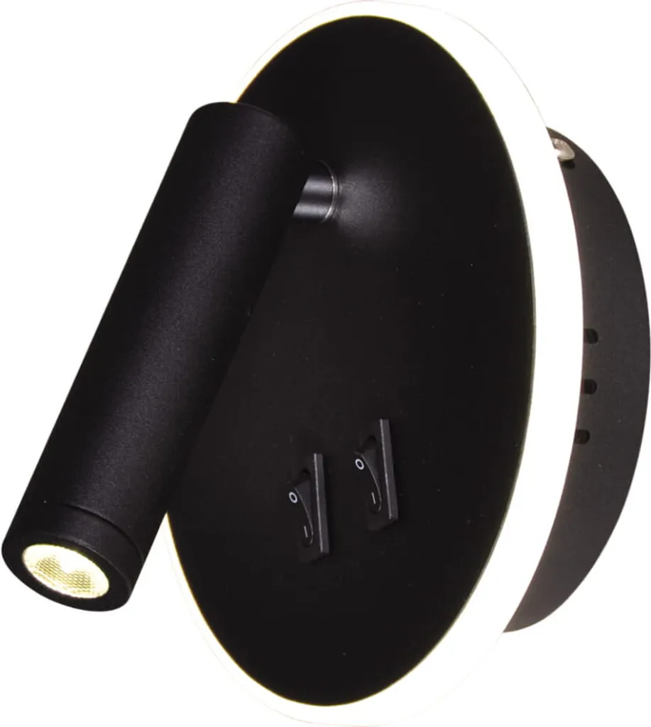 Applique murale LED SET 8W puissante 1758lm en métal pour déco moderne