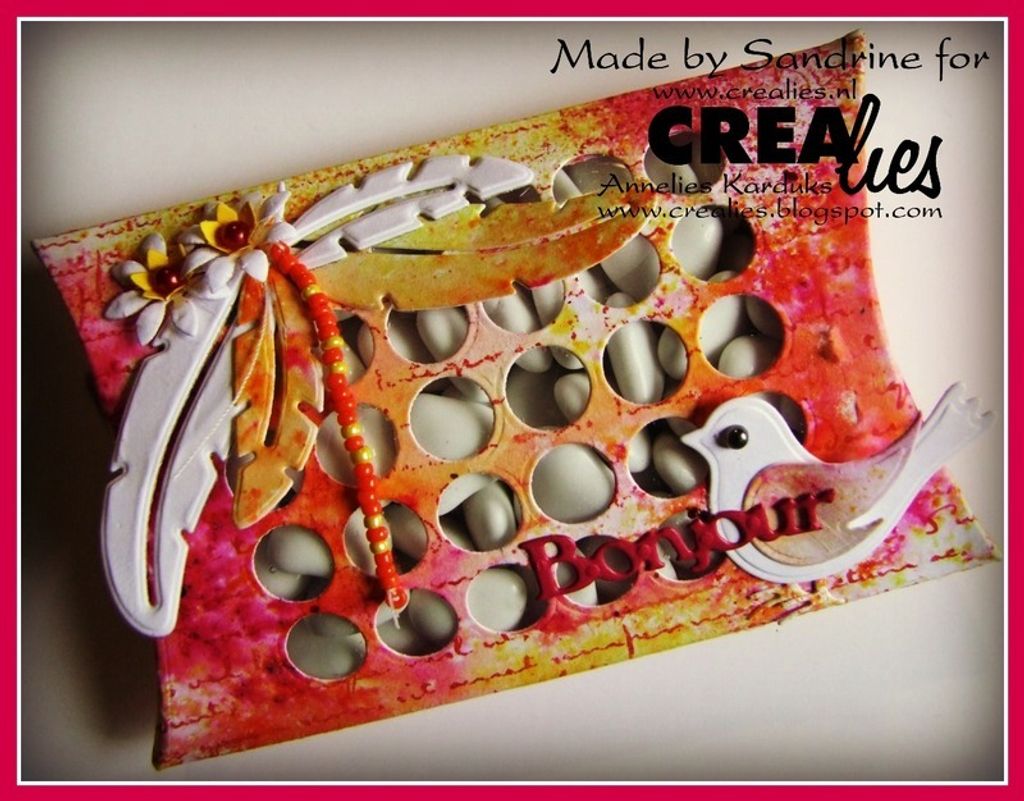 Crealies Create A Box Mini Stanzschablone no. 3 Kissen Box Produktbild 