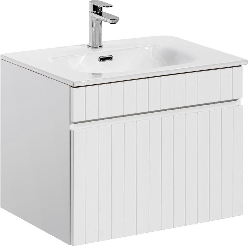 80Cm Badmöbel-Set Mit Sky-Waschtisch - Elegantes Design