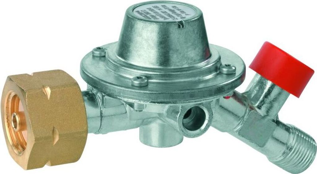 GOK Mitteldruckregler inkl. Kombianschluss und sbs, Variante:3/8 Links 4.0 bar 14 kg/h