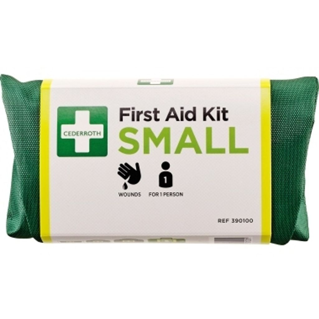 CEDERROTH Erste Hilfe Koffer Small Maße: 14,5 x 7,4 x 5,1 cm (B x H x T) Farbe: grün