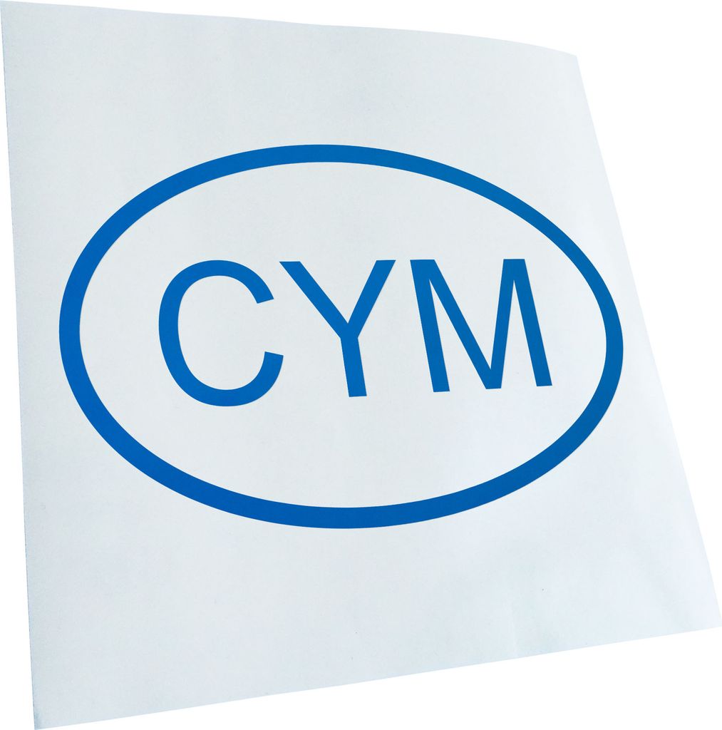 Kiwistar - Autoaufkleber - Wales CYM Heckscheibe - Aufkleber für Auto Kfz Fahrrad, LKW, Truck Mofa