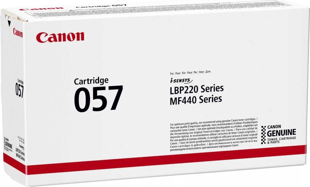 Canon 057 - Schwarz - original - Tonerpatrone Produktbild 
