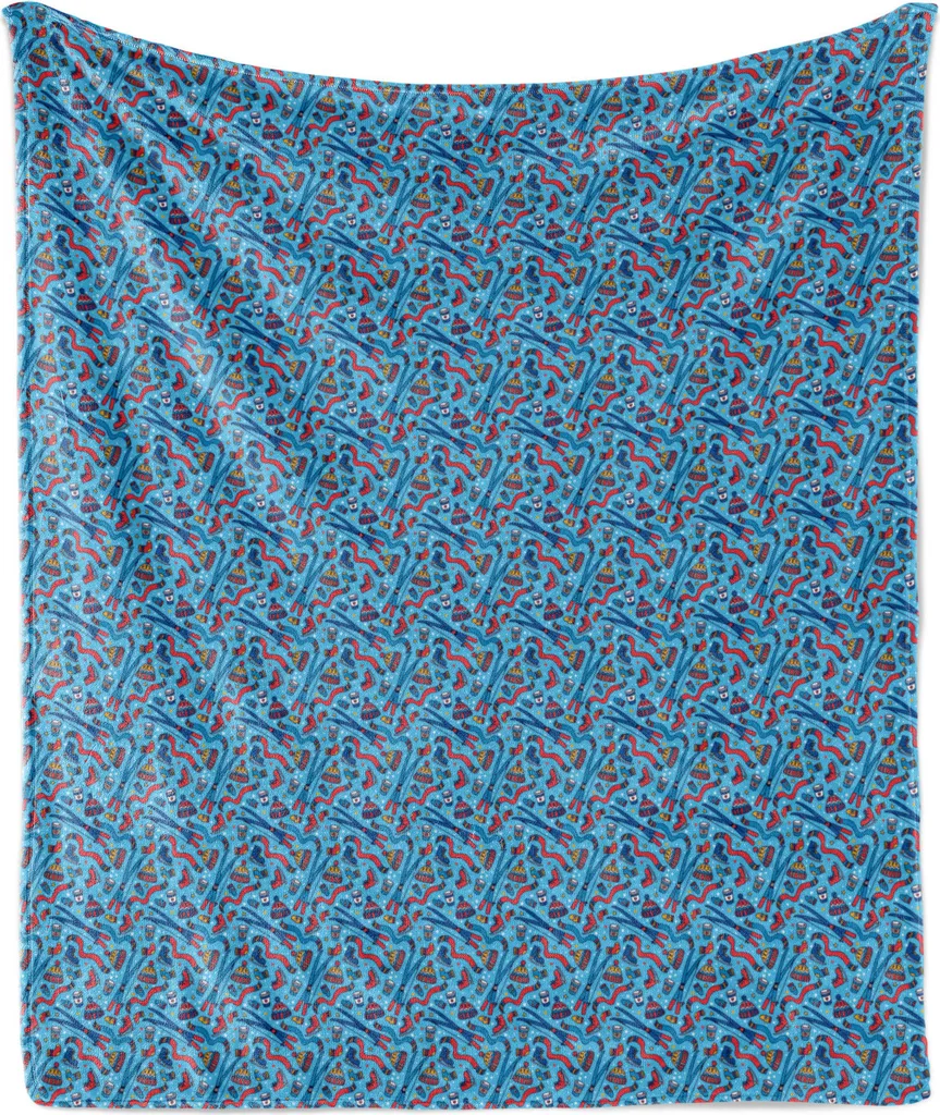 Coperta Sport Invernali ABAKUHAUS Pile Flanella 175x230 cm