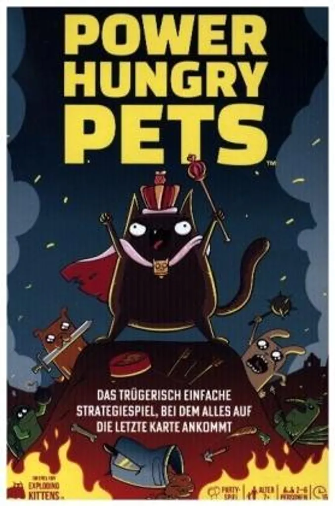 Power Hungry Pets Jeu de Cartes Déjanté Créateurs Exploding Kittens - 7