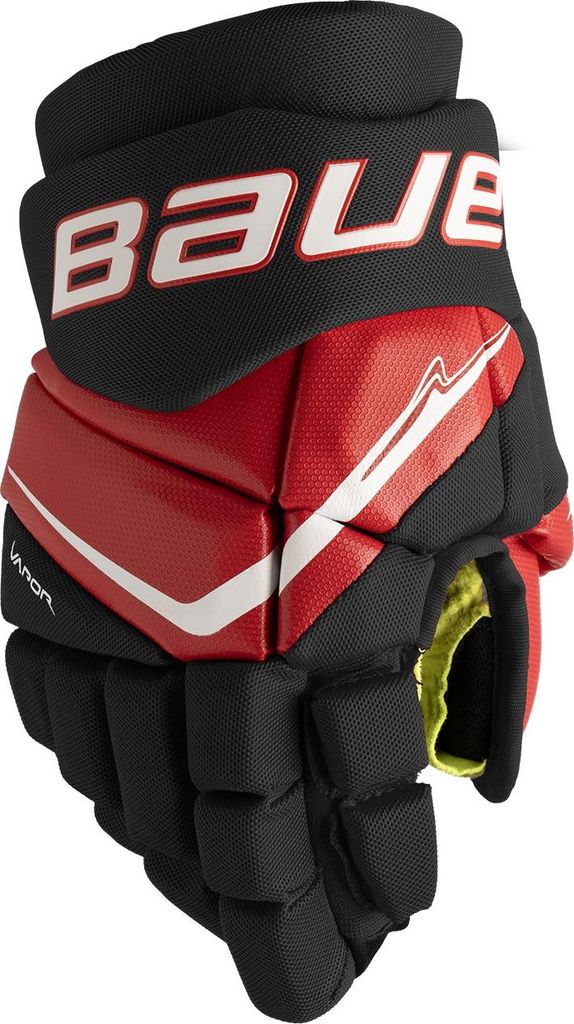 Handschuhe Bauer Vapor FLY40 Junior schwarz/rot 11 Zoll