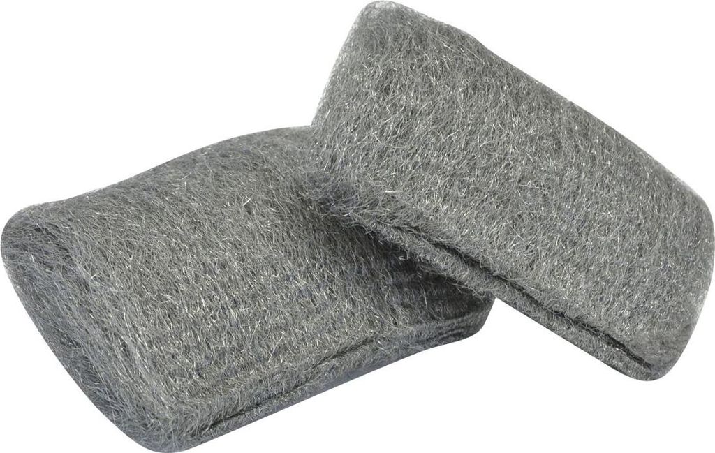 Nespoli Stahlwolle-Handpads Feinheitsgrad 2, 2 Stück Produktbild 