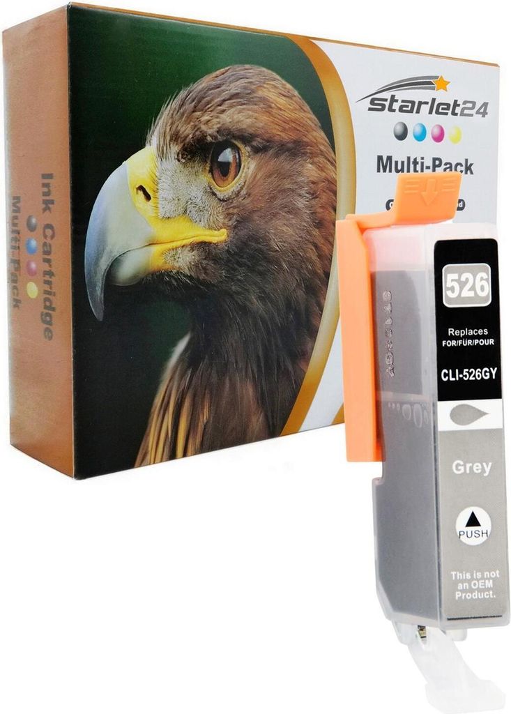 D&C Druckerpatronen ersetzt Canon 526 1x Grey