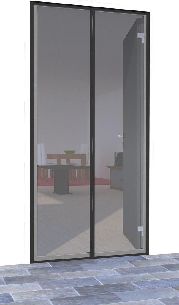 Insektenschutz Klemmvorhang Magic Magnetic 100 x 220 cm Produktbild 
