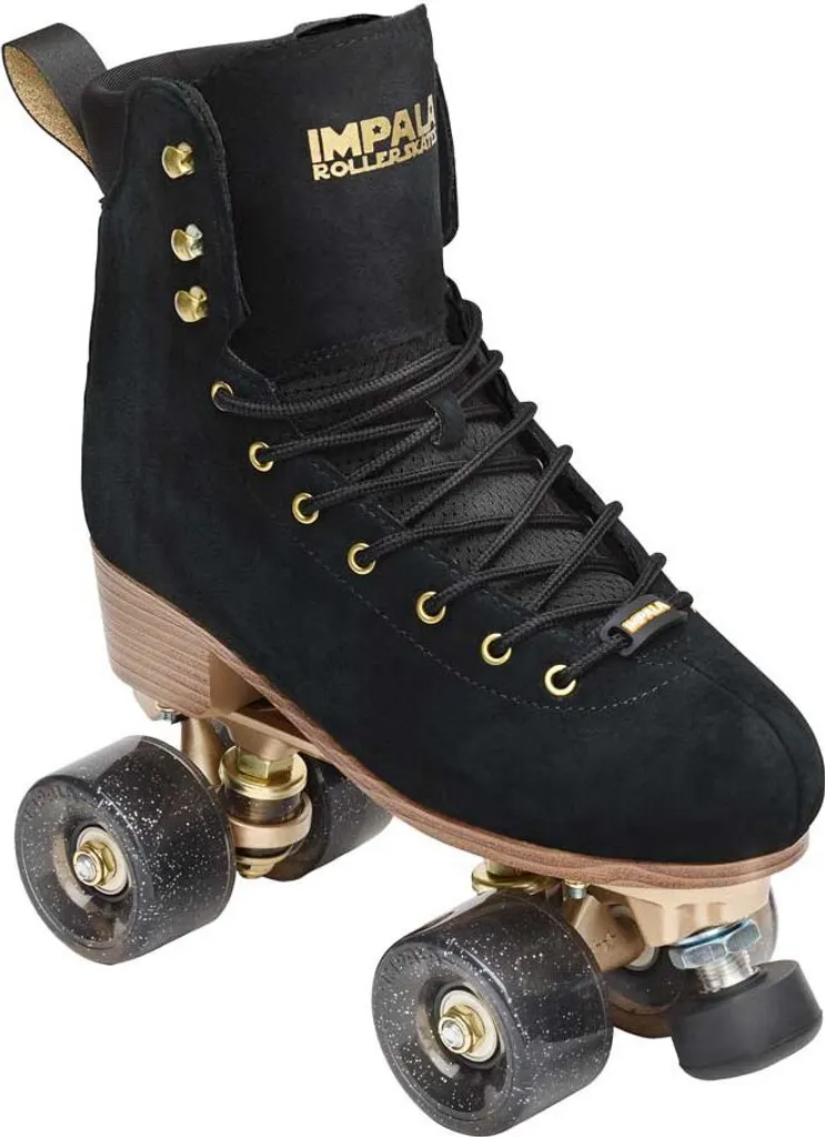 Patins à roulettes Impala Samira Noirs pour Balade Urbaine et Roller Disco
