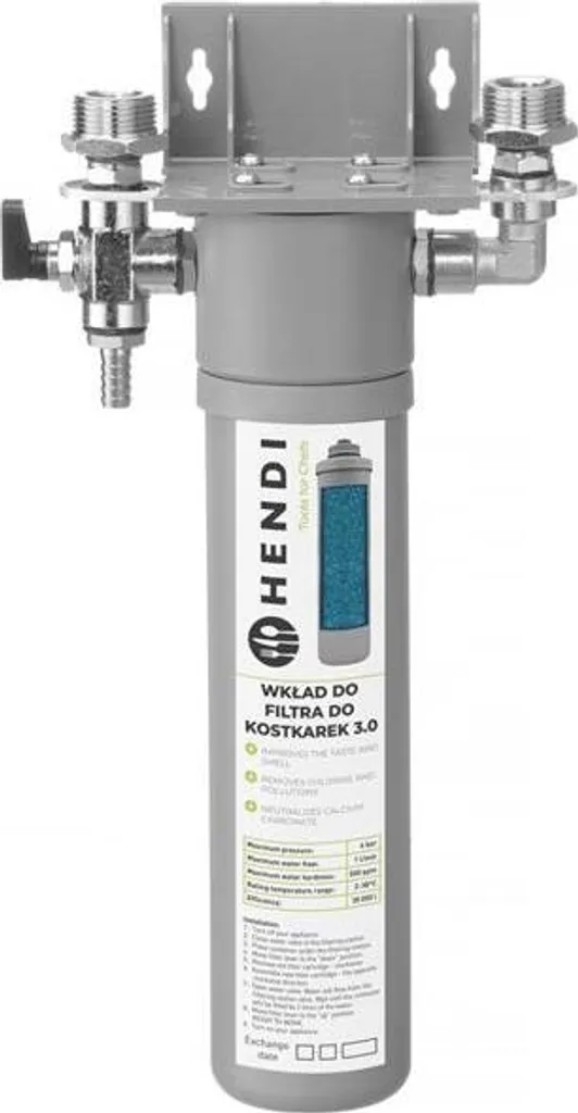 Filtre à eau pour machine à glaçons professionnelle HENDI série 3.0 - 2
