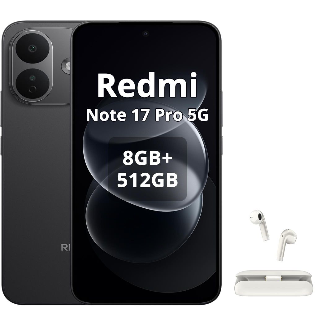 Xiaomi REDMI Note 17 Pro 5G Smartphone 8340mAh 8GB/512GB Produktbild  KI-generiertes Bild