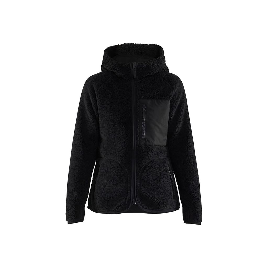 Damen Pile Jacke "4727 " - Blakläder Schwarz XXXL