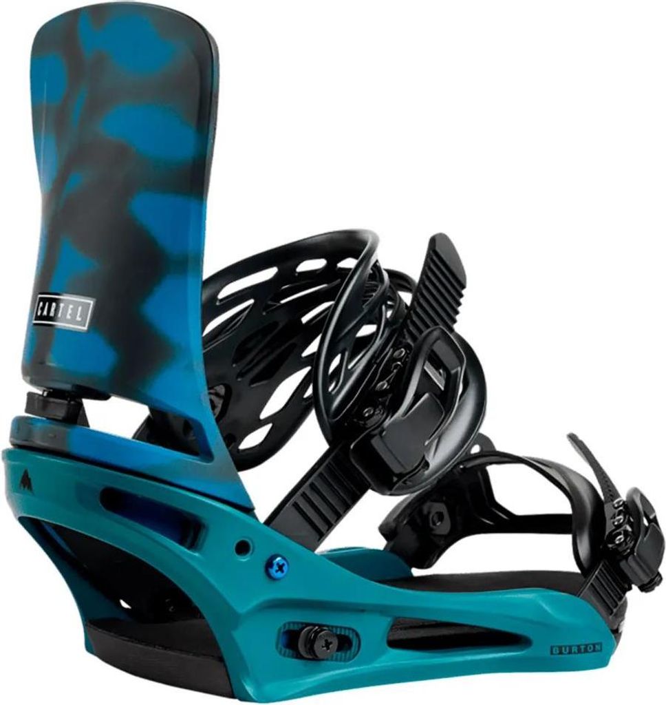 Burton Cartel Snowboardbindungen Blau L Mann Blau L