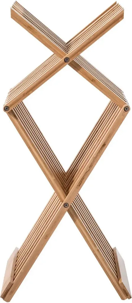 Siège d'appoint pliable bambou écologique tabouret mobile multifonction - 10