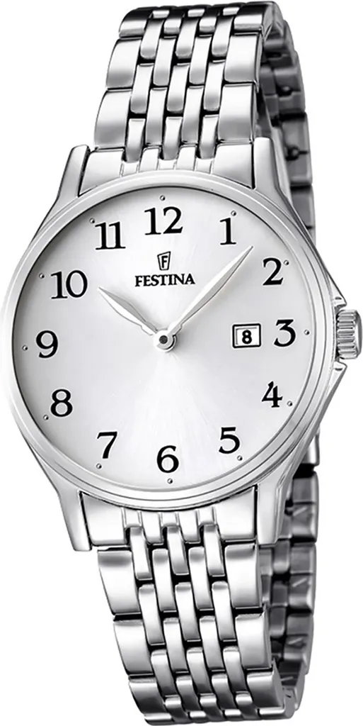 Montre Festina Classique en Acier Argenté Mixte Référence F16748/1-D2U