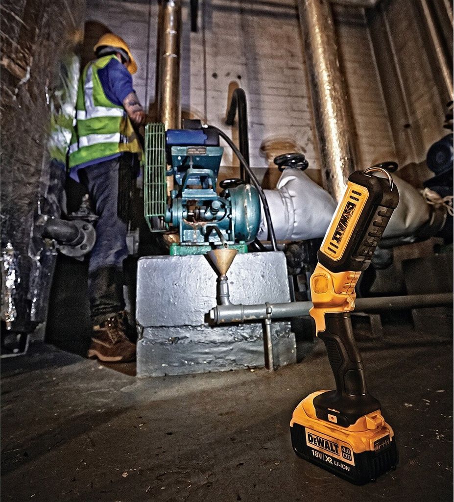 Pracovní světlo DeWALT DCL050 LED černá, žlutá Obrázok produktu 10