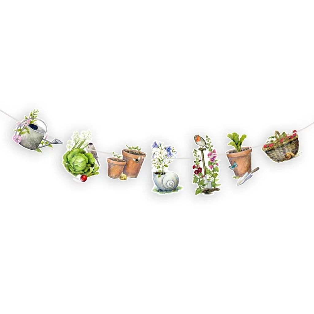 Grätz Verlag, Girlande Garten, Gartenliebe, Dekoration Produktbild 