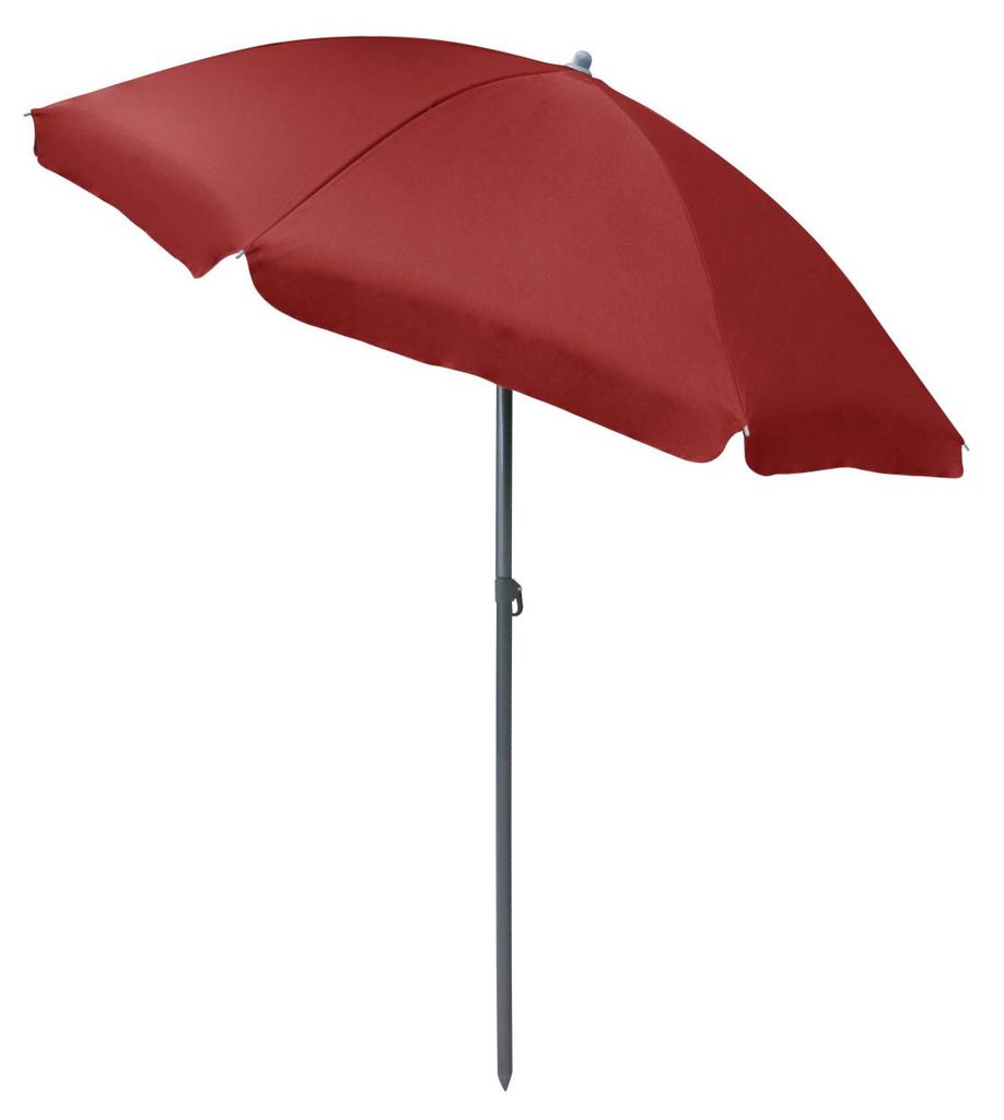 TrendLine Sonnenschirm dunkelrot Ø 180 cm Produktbild 