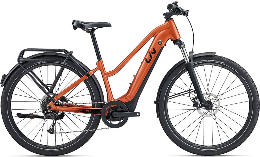 Liv Amiti-e+ 2 2024 Elektrofahrrad Orange S / 625Wh Orange Produktbild 