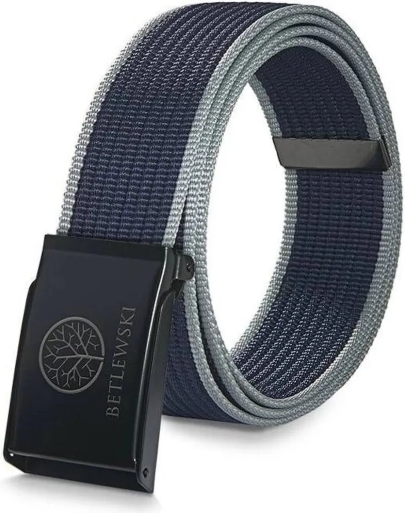 Betlewski PRC15 Portafoglio Donna RFID Righe | Pelle Nera di Qualità