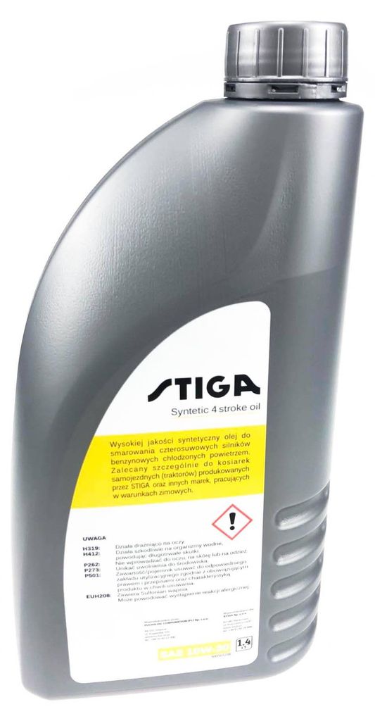 Syntezovaný Motorový Olej Pro Traktory A Sekačky Stiga Sae Obrázek produktu 